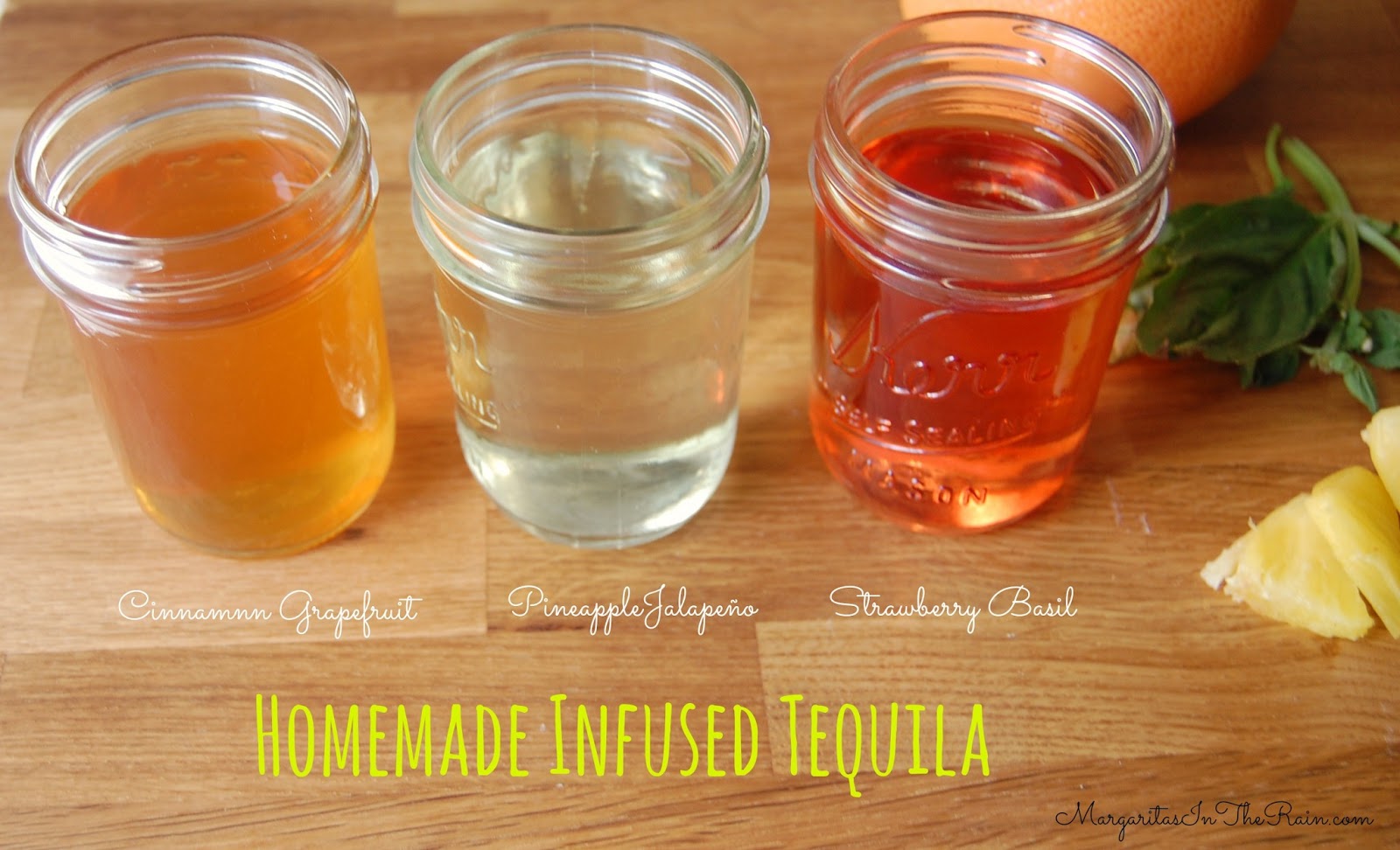 Homemade Infused Tequila