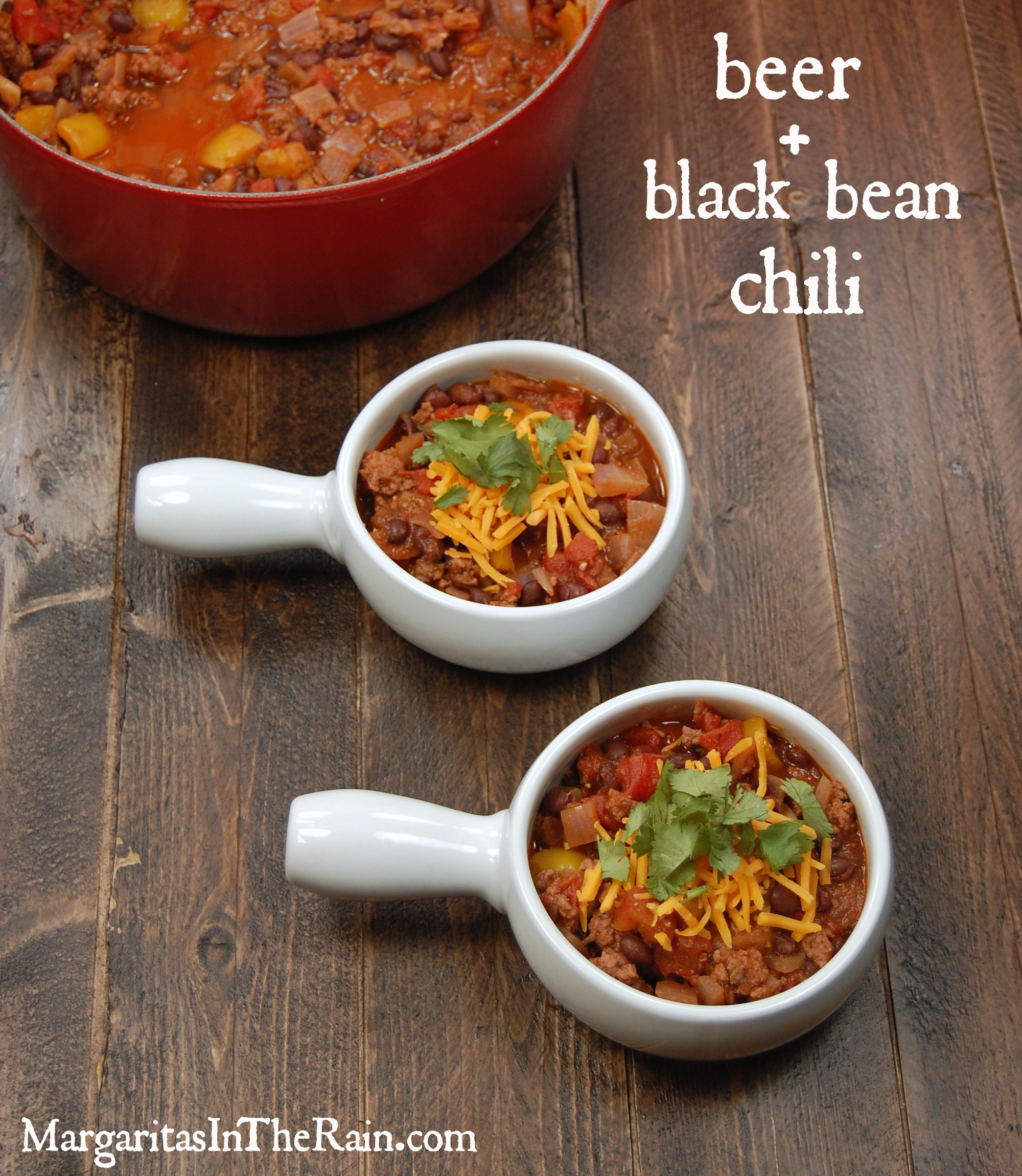 black bean and beer chili