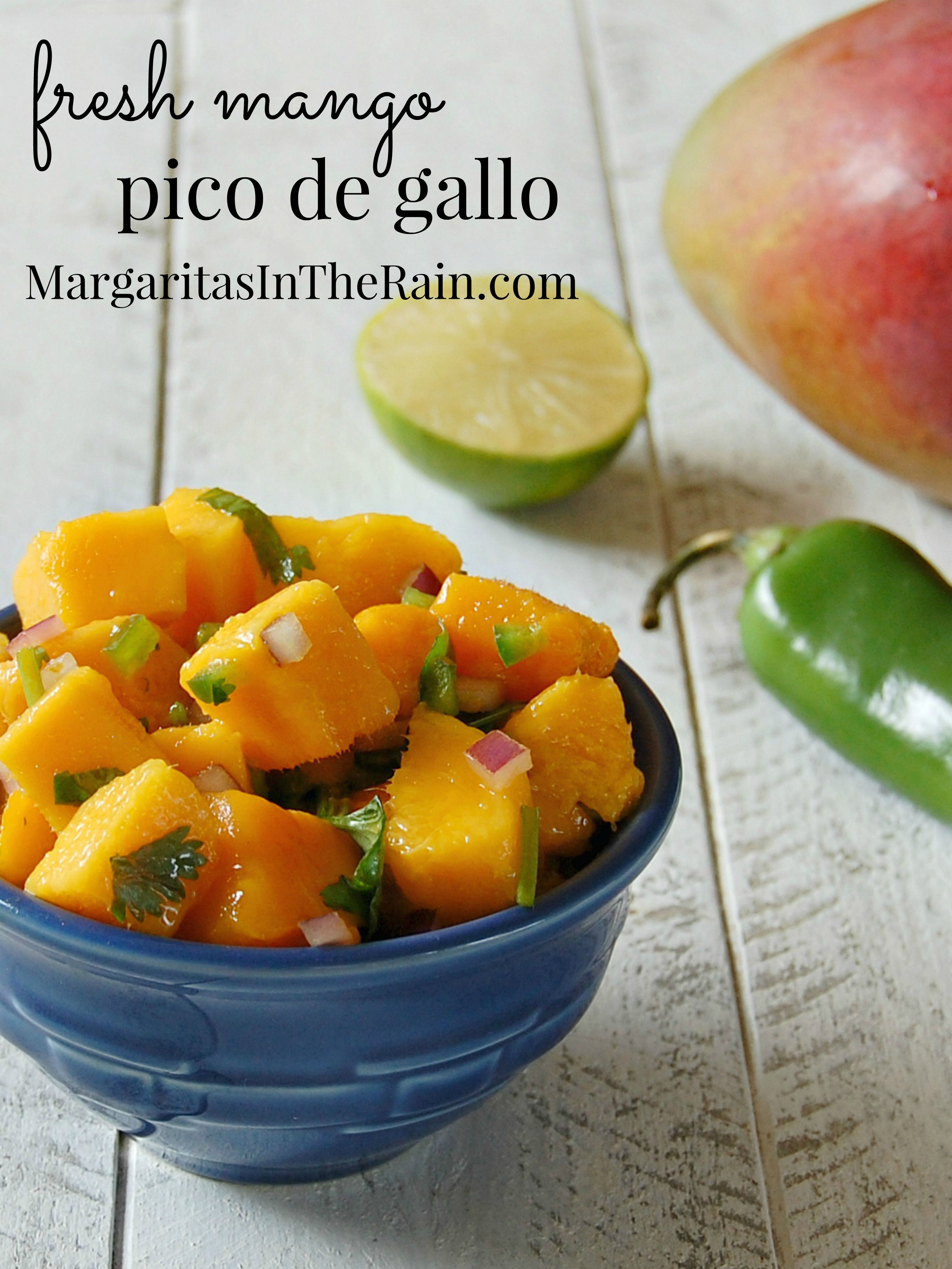 mango pico de gallo